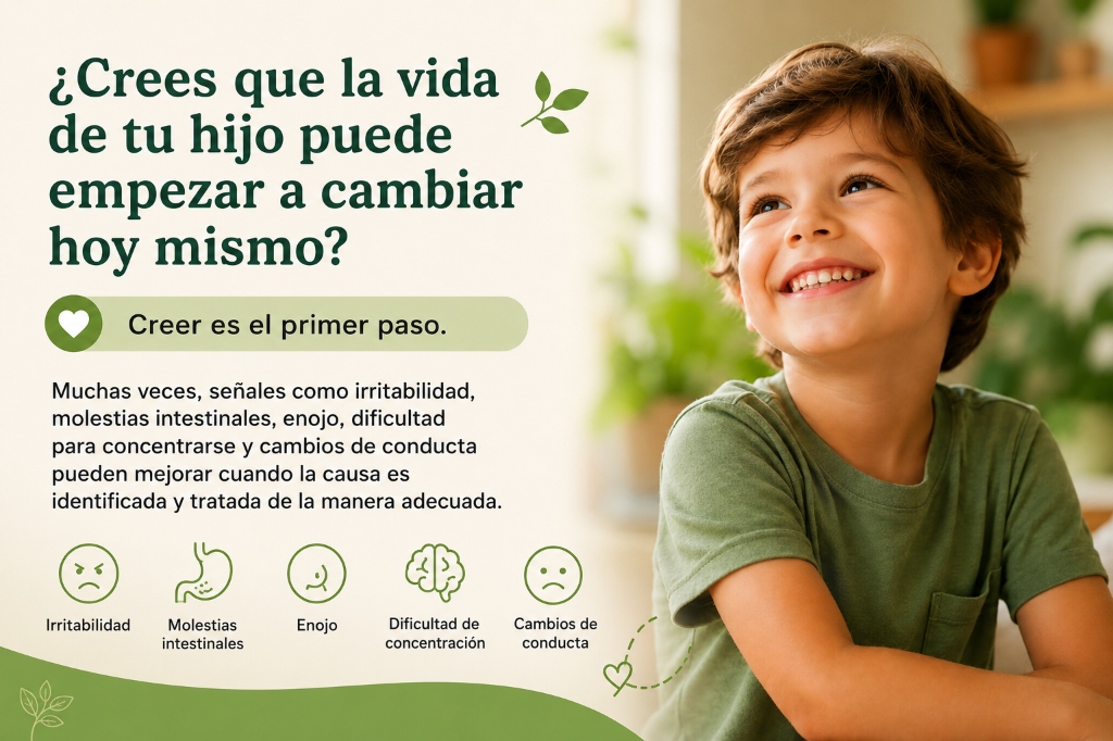 ¿Crees que la vida de tu hijo puede empezar a cambiar hoy mismo?